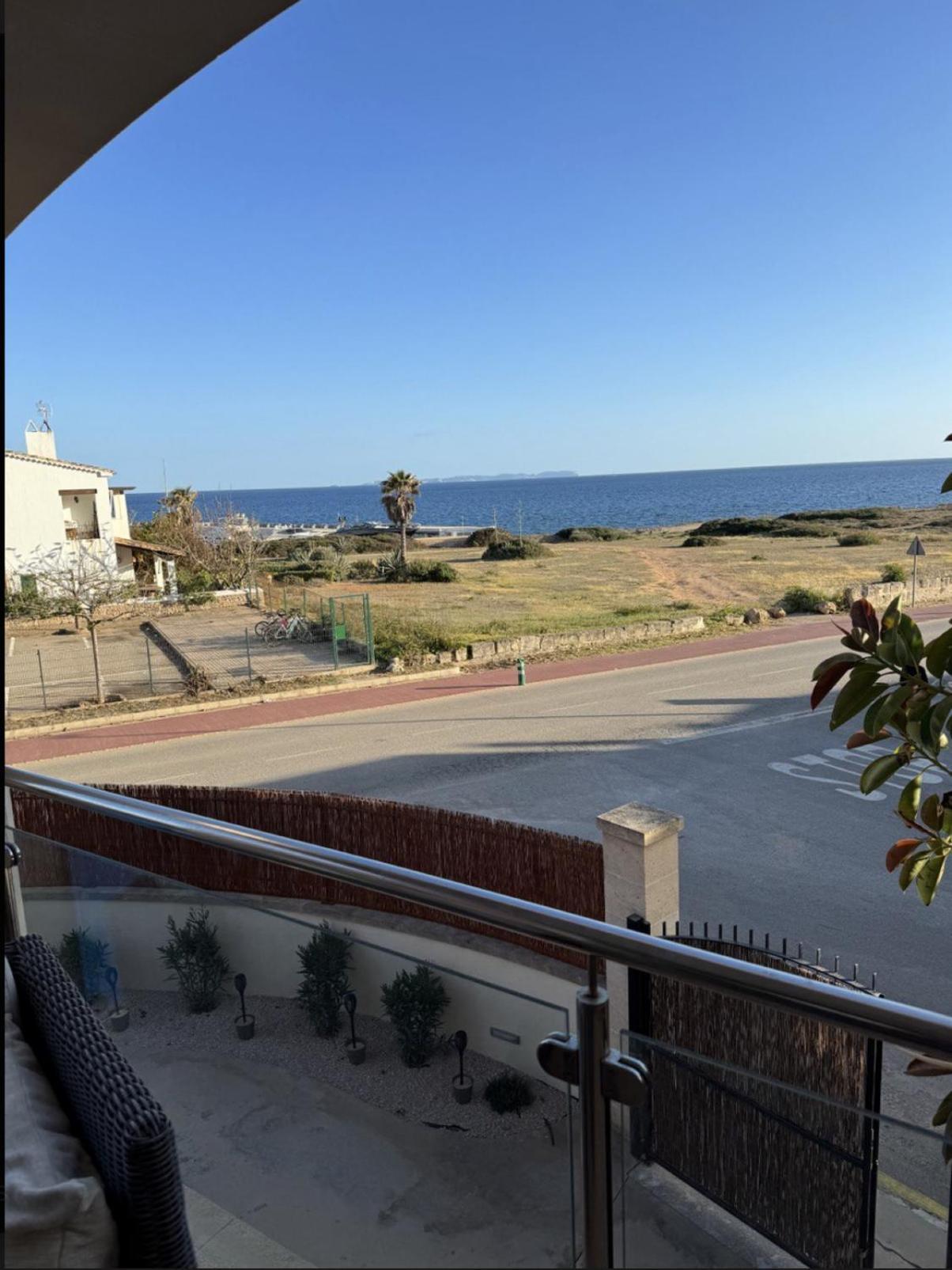 Mallorca Finca Haus Mit Pool Direkt Am Meer Es Trenc, Bootstour Moeglich Sa Rapita Exterior photo