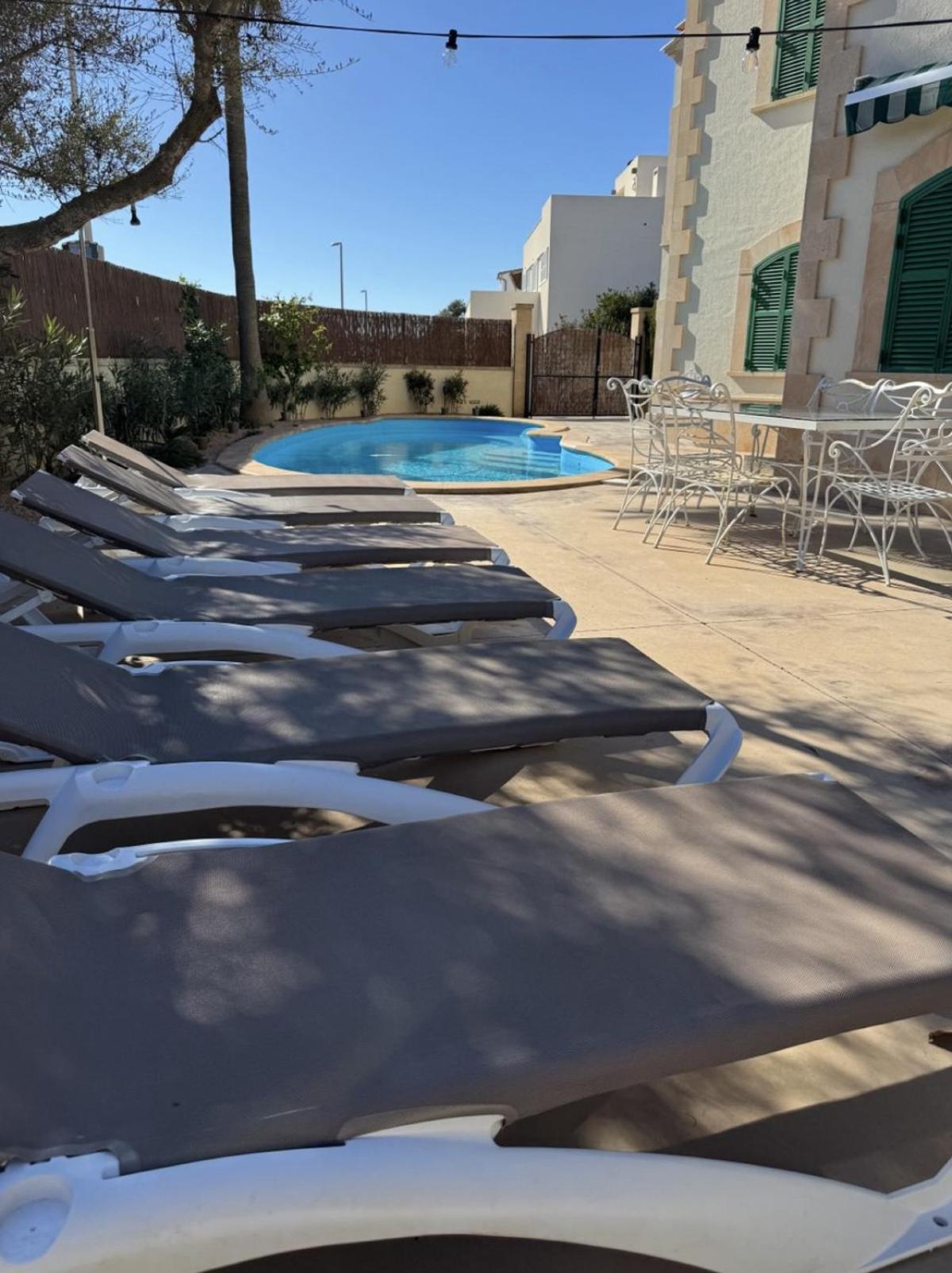 Mallorca Finca Haus Mit Pool Direkt Am Meer Es Trenc, Bootstour Moeglich Sa Rapita Exterior photo
