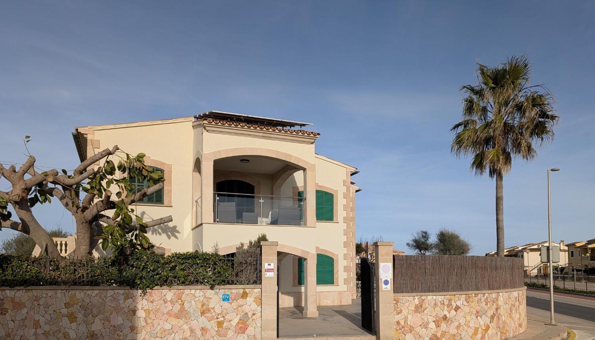 Mallorca Finca Haus Mit Pool Direkt Am Meer Es Trenc, Bootstour Moeglich Sa Rapita Exterior photo