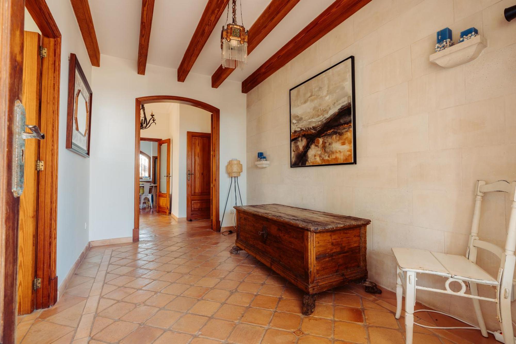 Mallorca Finca Haus Mit Pool Direkt Am Meer Es Trenc, Bootstour Moeglich Sa Rapita Exterior photo